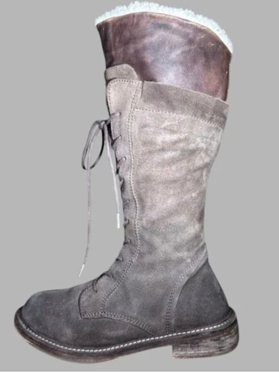 Unbranded Shoes - Vintage Foundry Co Brown Leather Lace Up Boots sz 7